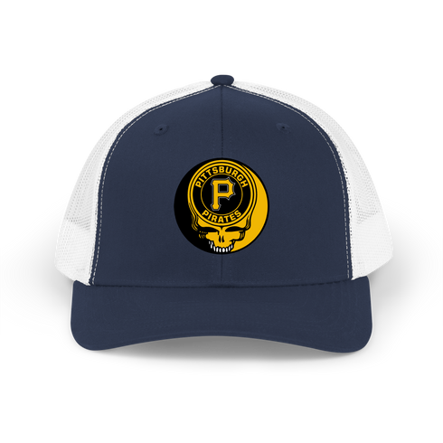 Pittsburgh Pirates Stealie Grateful Dead Trucker Cap
