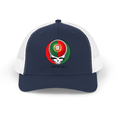 Portugal FIFA World Cup Stealie Grateful Dead Trucker Cap