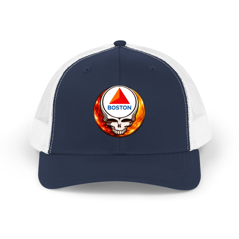 Red Sox Citgo Crystal Stealie Stealie Grateful Dead Trucker Cap