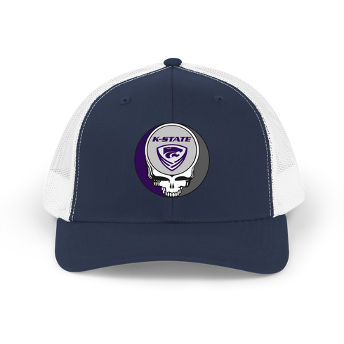 Kansas State Stealie Grateful Dead Trucker Cap