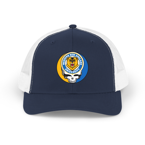 Western New England Stealie Grateful Dead Trucker Cap