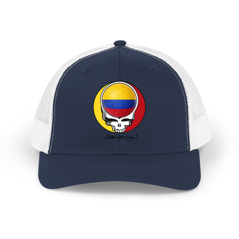 Colombia FIFA World Cup Stealie Grateful Dead Trucker Cap