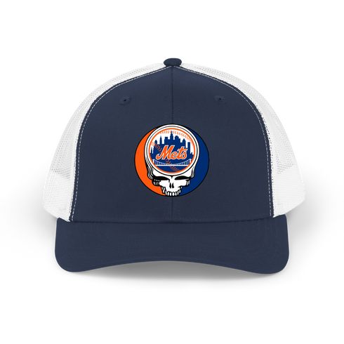 New York Mets Stealie Grateful Dead Trucker Cap