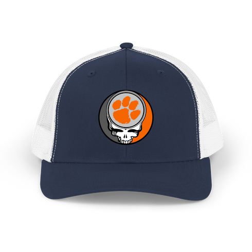 Clemson Stealie Grateful Dead Trucker Cap
