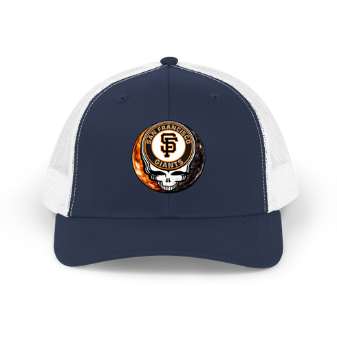 San Francisco Giants Crystal Stealie Stealie Grateful Dead Trucker Cap