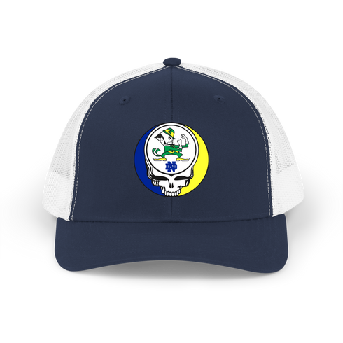 Notre Dame Stealie Grateful Dead Trucker Cap