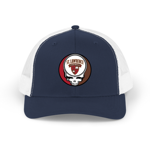 St Lawrence Football Stealie Grateful Dead Trucker Cap
