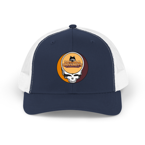 Loyola Chicago Stealie Grateful Dead Trucker Cap