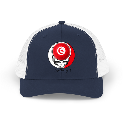 Tunisia FIFA World Cup Stealie Grateful Dead Trucker Cap