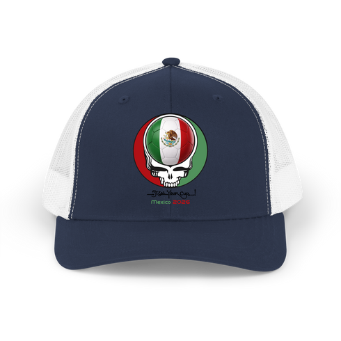 Mexico FIFA World Cup Stealie Grateful Dead Trucker Cap