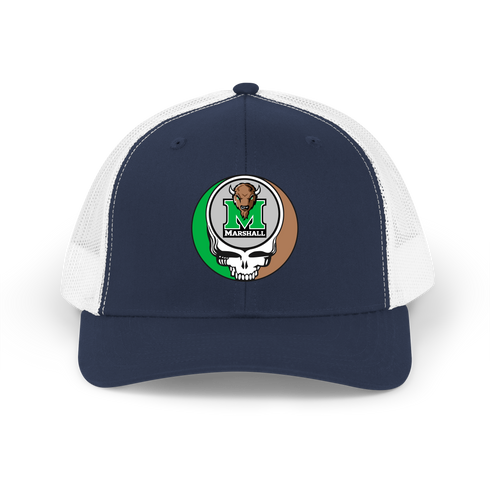 Marshall University Stealie Grateful Dead Trucker Cap