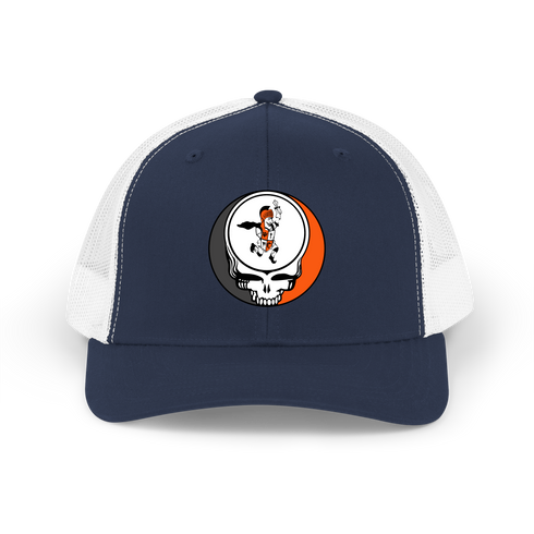 Wartburg Stealie Grateful Dead Trucker Cap