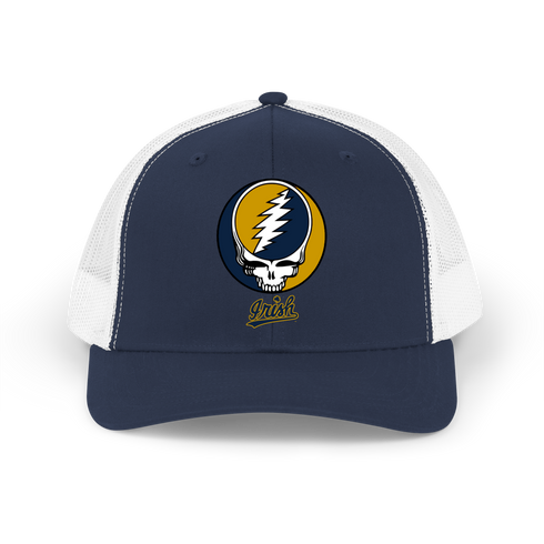 Notre Dame - Irish Stealie Grateful Dead Trucker Cap