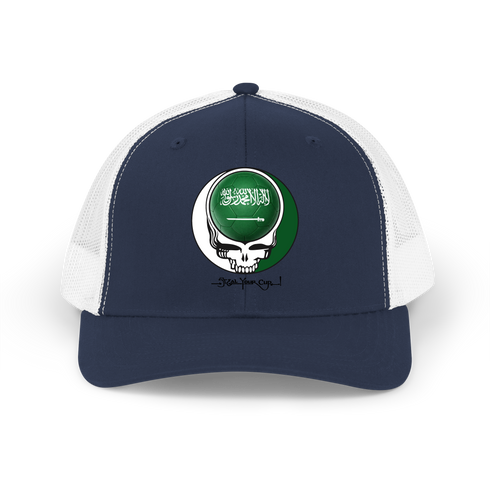 Saudi Arabia FIFA World Cup Stealie Grateful Dead Trucker Cap