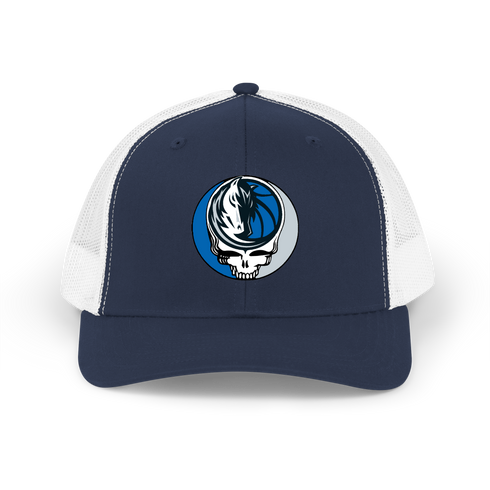 Dallas Mavericks Stealie Grateful Dead Trucker Cap