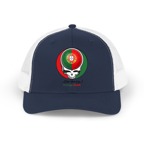 Portugal FIFA World Cup Stealie Grateful Dead Trucker Cap