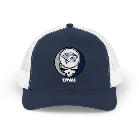 University of New Hampshire Stealie Grateful Dead Trucker Cap