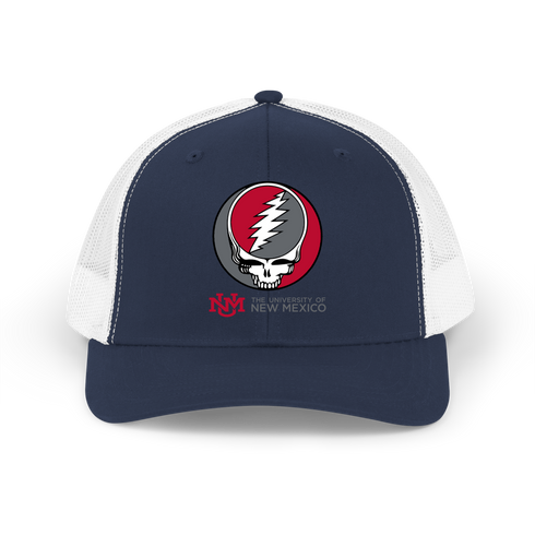 University of New Mexico Stealie Grateful Dead Trucker Cap