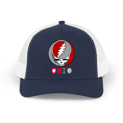 Ohio State University Stealie Grateful Dead Trucker Cap