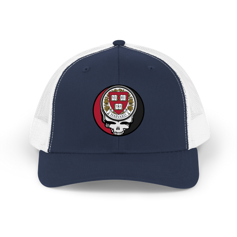 Harvard Stealie Grateful Dead Trucker Cap