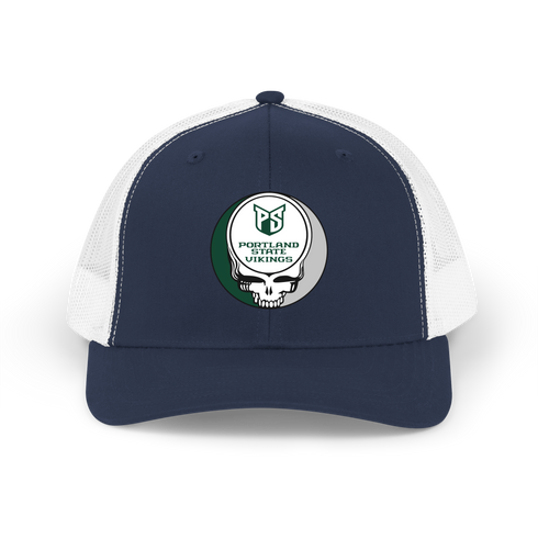 Portland State Stealie Grateful Dead Trucker Cap