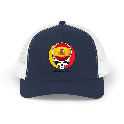 Spain FIFA World Cup Stealie Grateful Dead Trucker Cap