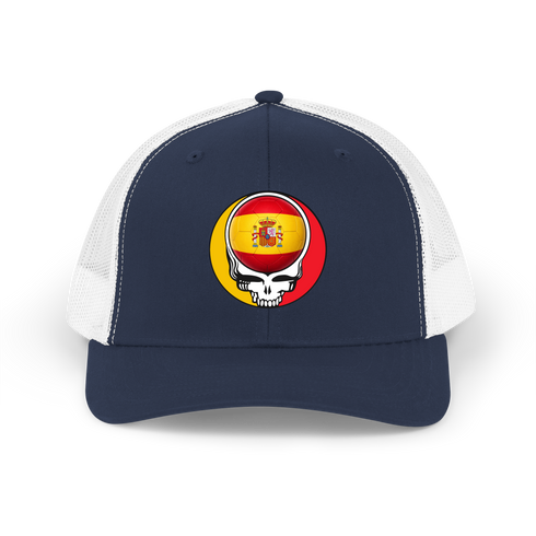 Spain FIFA World Cup Stealie Grateful Dead Trucker Cap