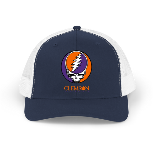 Clemson Stealie Grateful Dead Trucker Cap