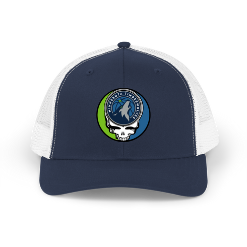 Minnesota Timberwolves Stealie Grateful Dead Trucker Cap
