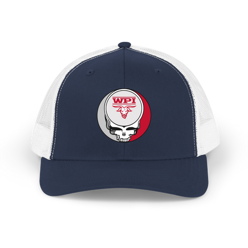 Worcester Poly Stealie Grateful Dead Trucker Cap