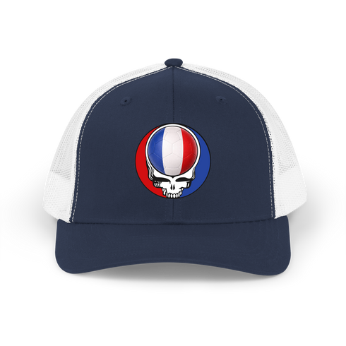 France FIFA World Cup Stealie Grateful Dead Trucker Cap