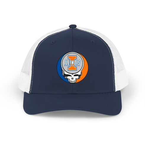 Illinois Stealie Grateful Dead Trucker Cap