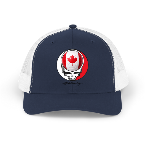 Canada FIFA World Cup Stealie Grateful Dead Trucker Cap