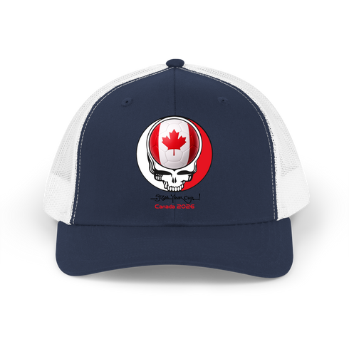 Canada FIFA World Cup Stealie Grateful Dead Trucker Cap