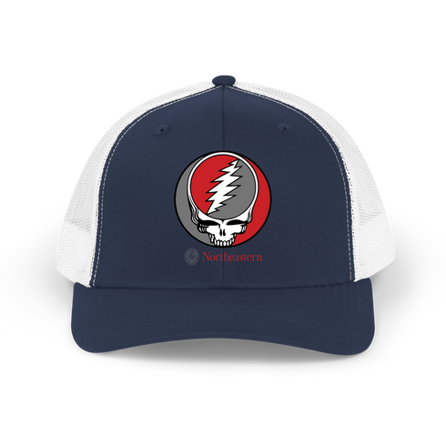 Northeastern Stealie Grateful Dead Trucker Cap