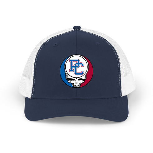 Presbyterian College Stealie Grateful Dead Trucker Cap