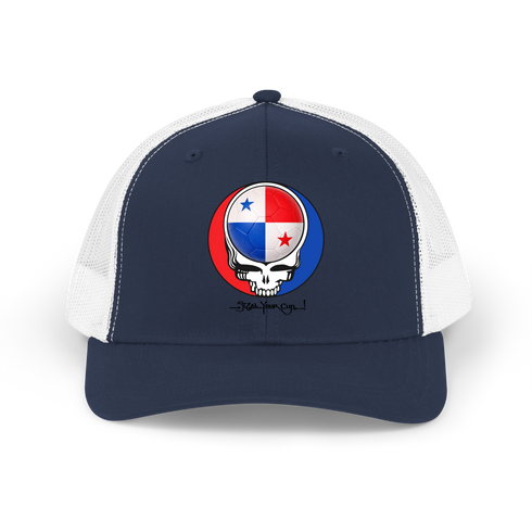 Panama FIFA World Cup Stealie Grateful Dead Trucker Cap