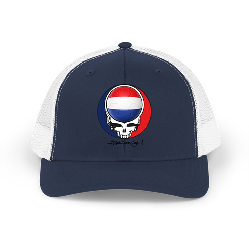 Netherlands FIFA World Cup Stealie Grateful Dead Trucker Cap