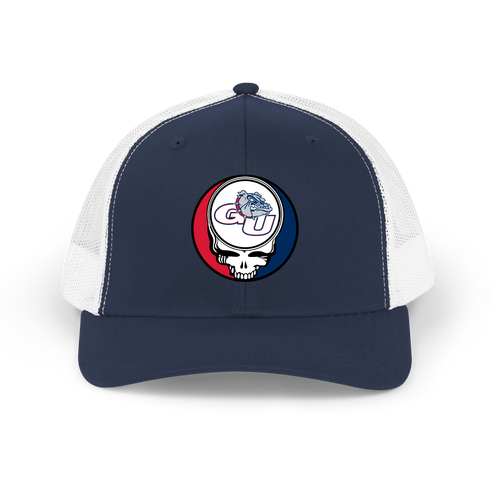 Gonzaga Stealie Grateful Dead Trucker Cap