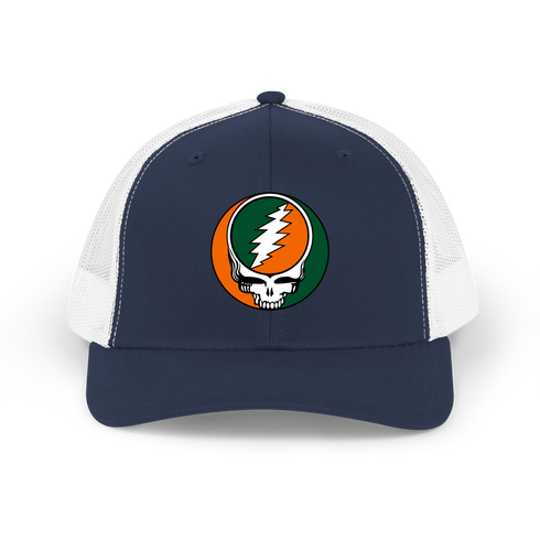 University of Miami Stealie Grateful Dead Trucker Cap