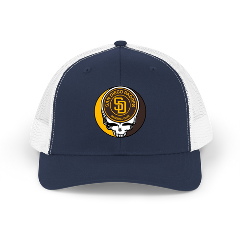 San Diego Padres Stealie Grateful Dead Trucker Cap