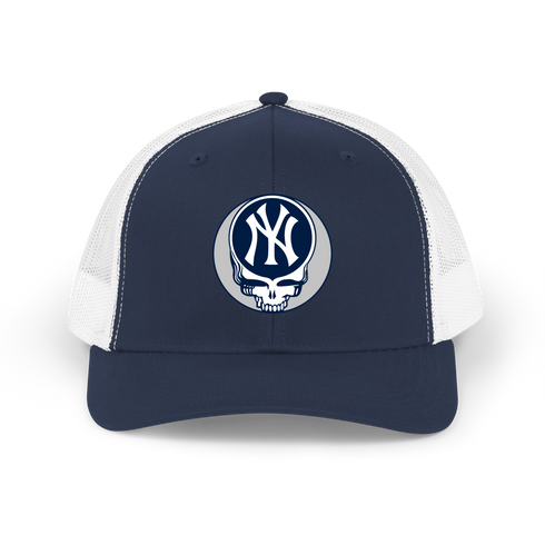 New York Yankees Stealie Grateful Dead Trucker Cap