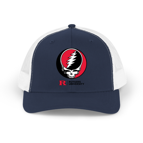Rutgers Stealie Grateful Dead Trucker Cap