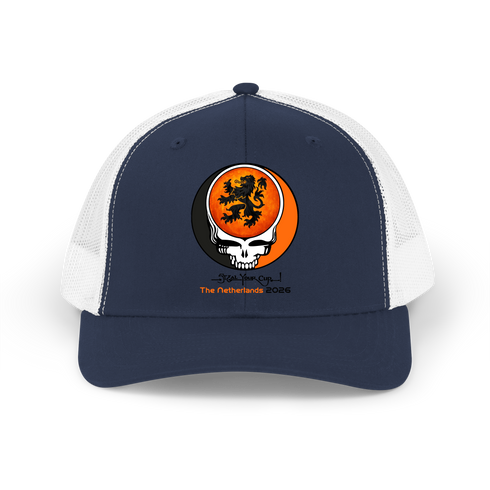 Netherlands FIFA World Cup Stealie Grateful Dead Trucker Cap