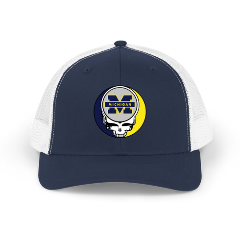 University of Michigan Stealie Grateful Dead Trucker Cap