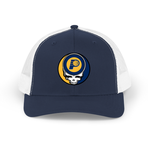 Indiana Pacers Stealie Grateful Dead Trucker Cap