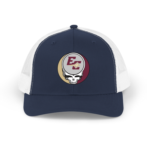Earlham College Stealie Grateful Dead Trucker Cap