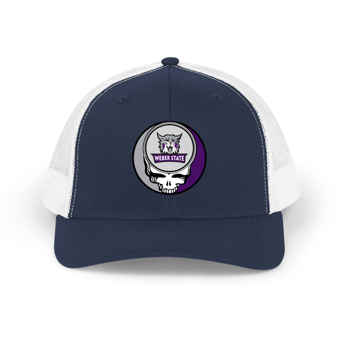 Weber State Stealie Grateful Dead Trucker Cap