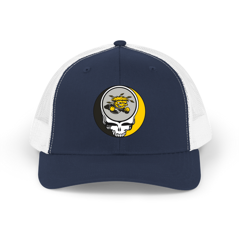 Wichita State Stealie Grateful Dead Trucker Cap