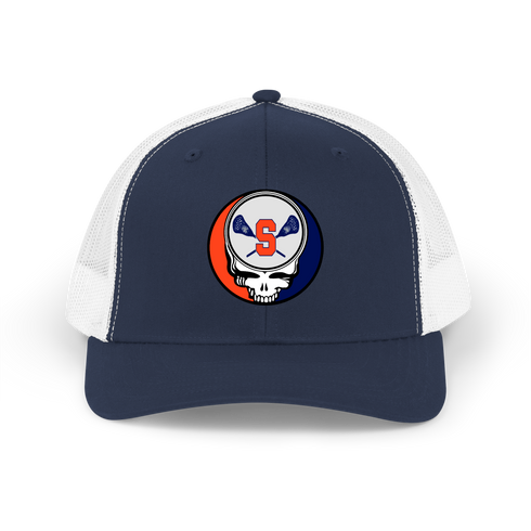 Syracuse Lacrosse Stealie Grateful Dead Trucker Cap